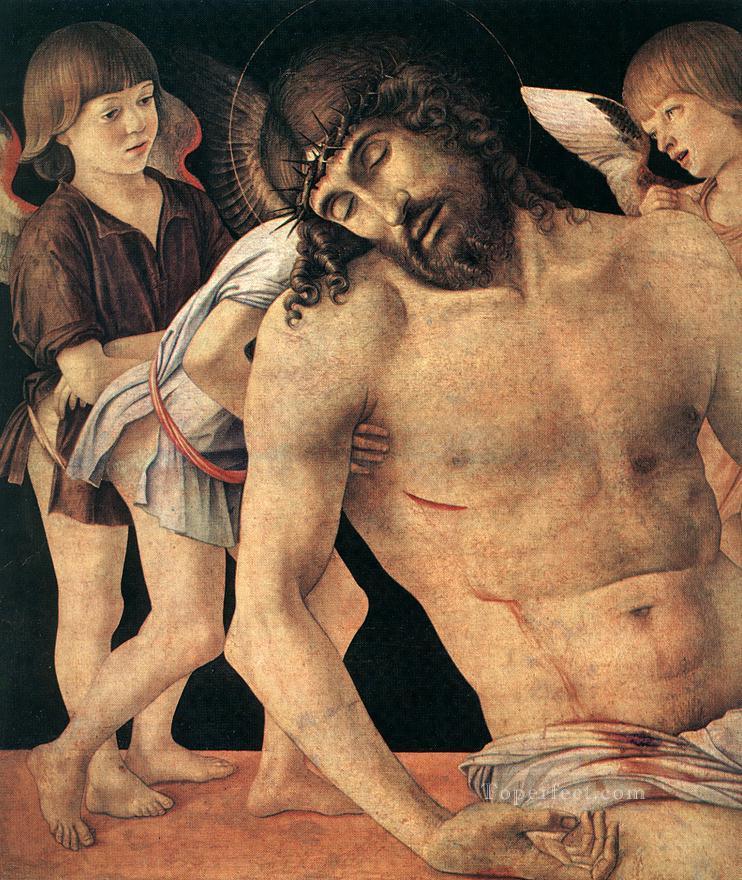 Pieta det Renaissance Giovanni Bellini Oil Paintings